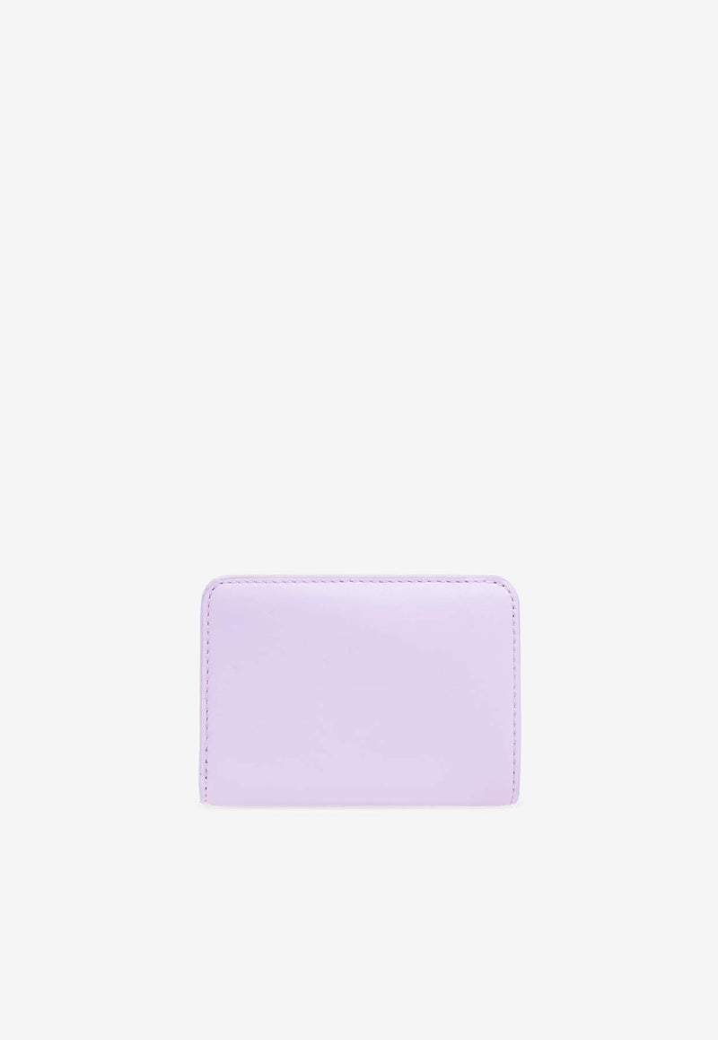 Marc Jacobs The Covered J Marc Leather Wallet Purple 2S4SMP007S02 0-545