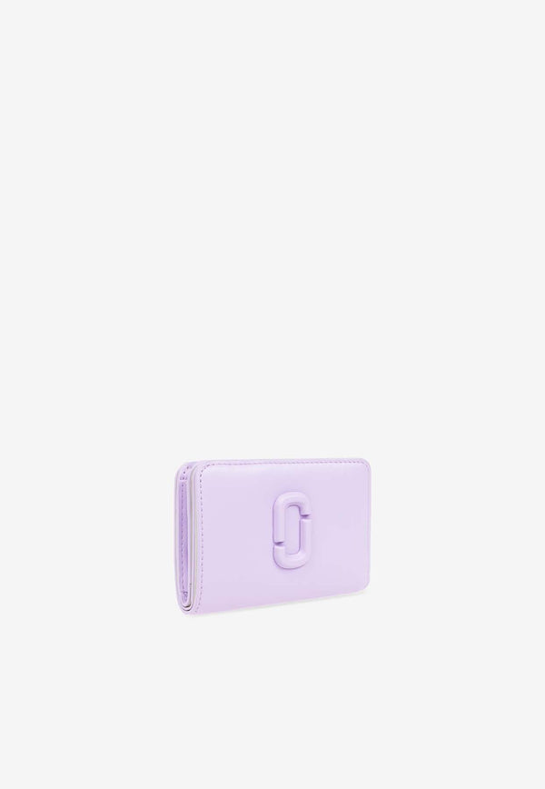 Marc Jacobs The Covered J Marc Leather Wallet Purple 2S4SMP007S02 0-545