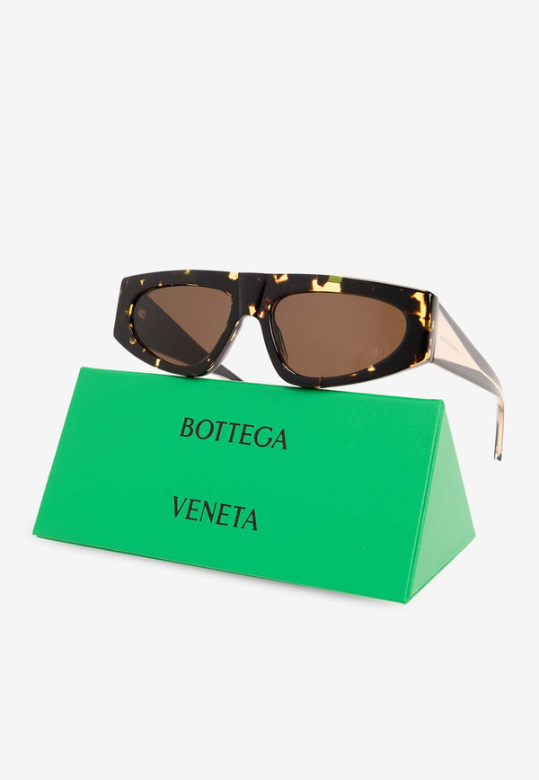 Bottega Veneta Cat-Eye Tortoiseshell Sunglasses Brown 779438 VBL80-1716