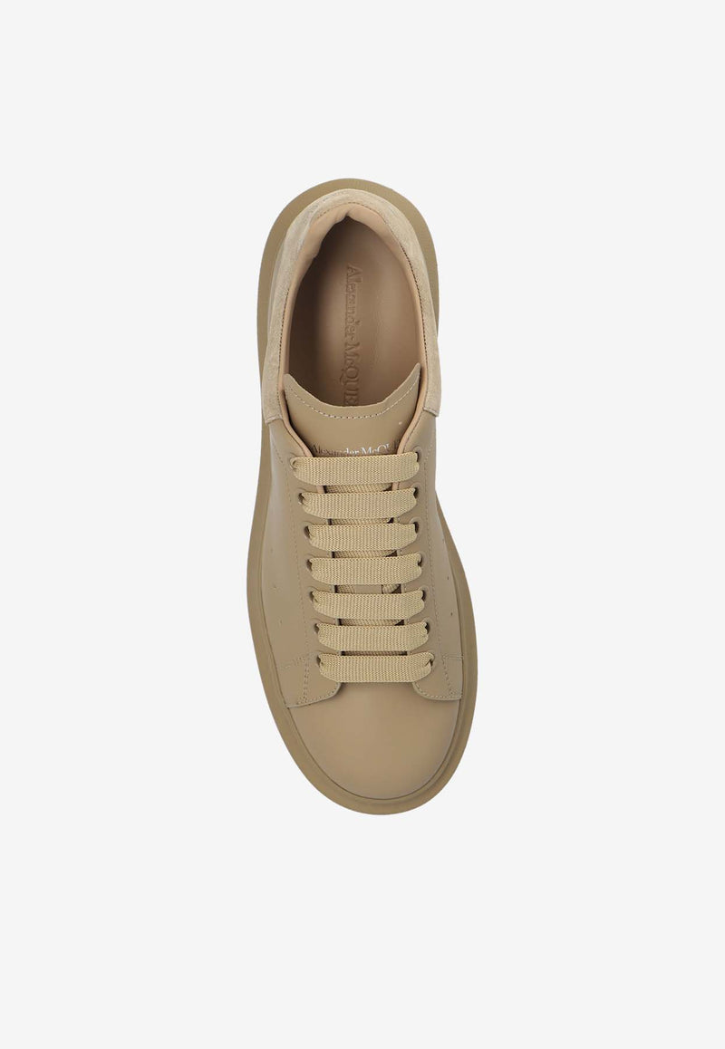 Alexander McQueen Larry Sports Low-Top Sneakers Beige 727388 WIEEY-2104