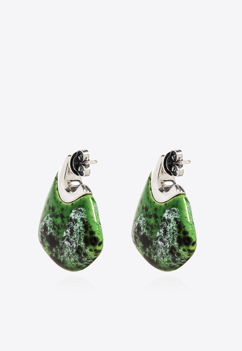 Bottega Veneta Asymmetrical Drop Earrings 786217 V2KC3-3892