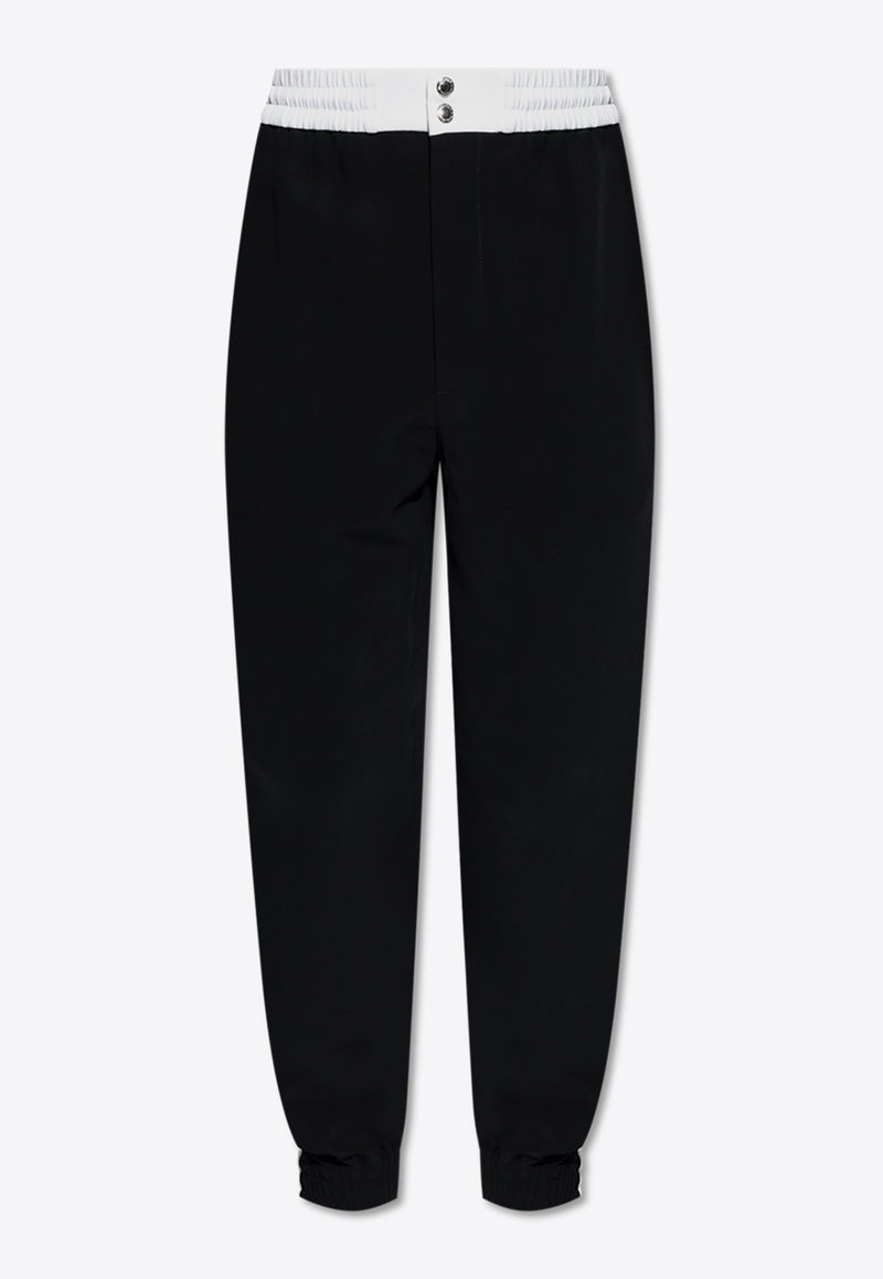 Alexander McQueen Wool Tailored Pants Black 791770 QPAAN-0526