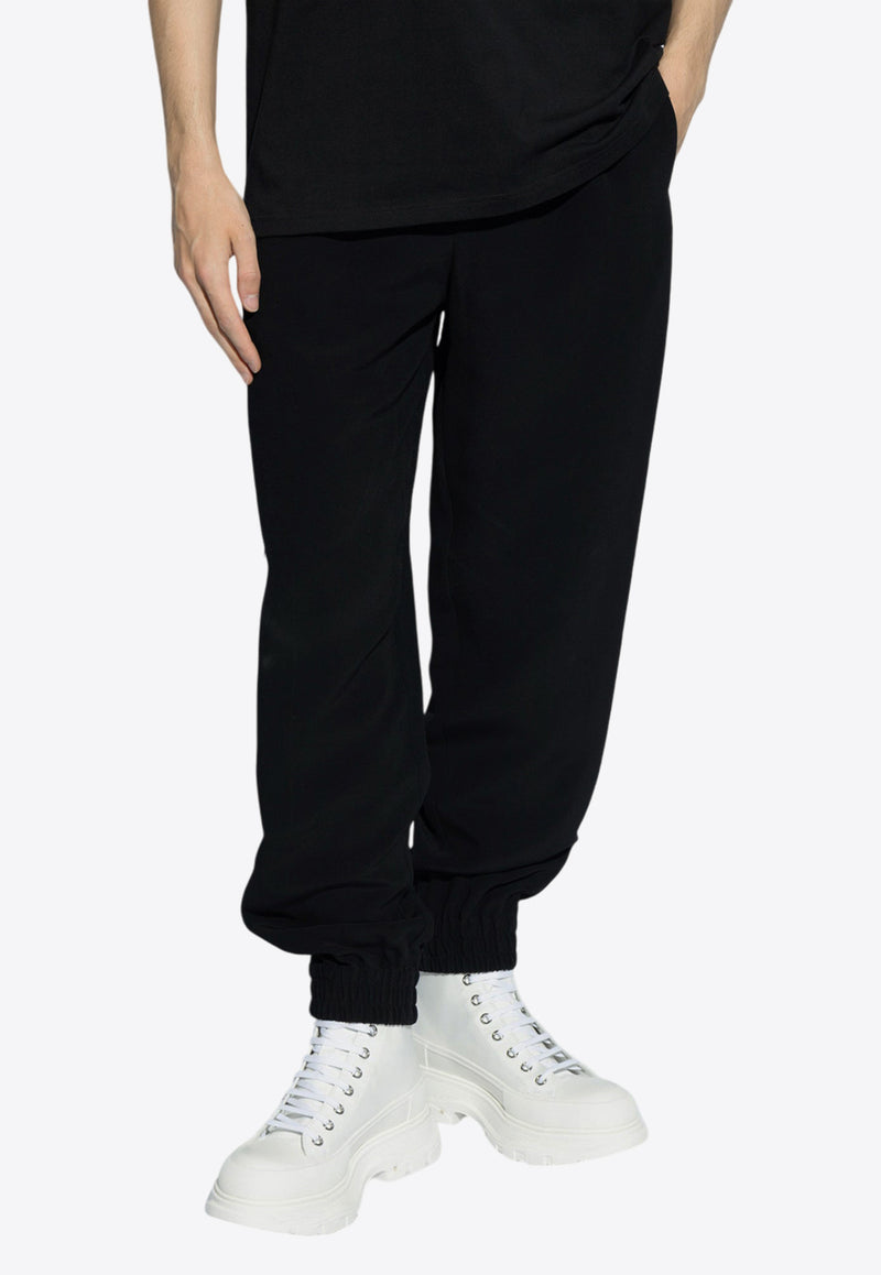 Alexander McQueen Wool Tailored Pants Black 791770 QPAAN-0526