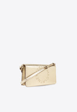 Stella McCartney Studded-Logo Crossbody Bag Gold 7B0098 WP0422-T703