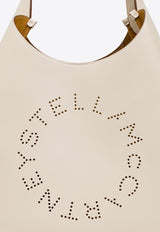 Stella McCartney Logo-Perforated Shoulder Bag Cream 7B0102 W8542-9000