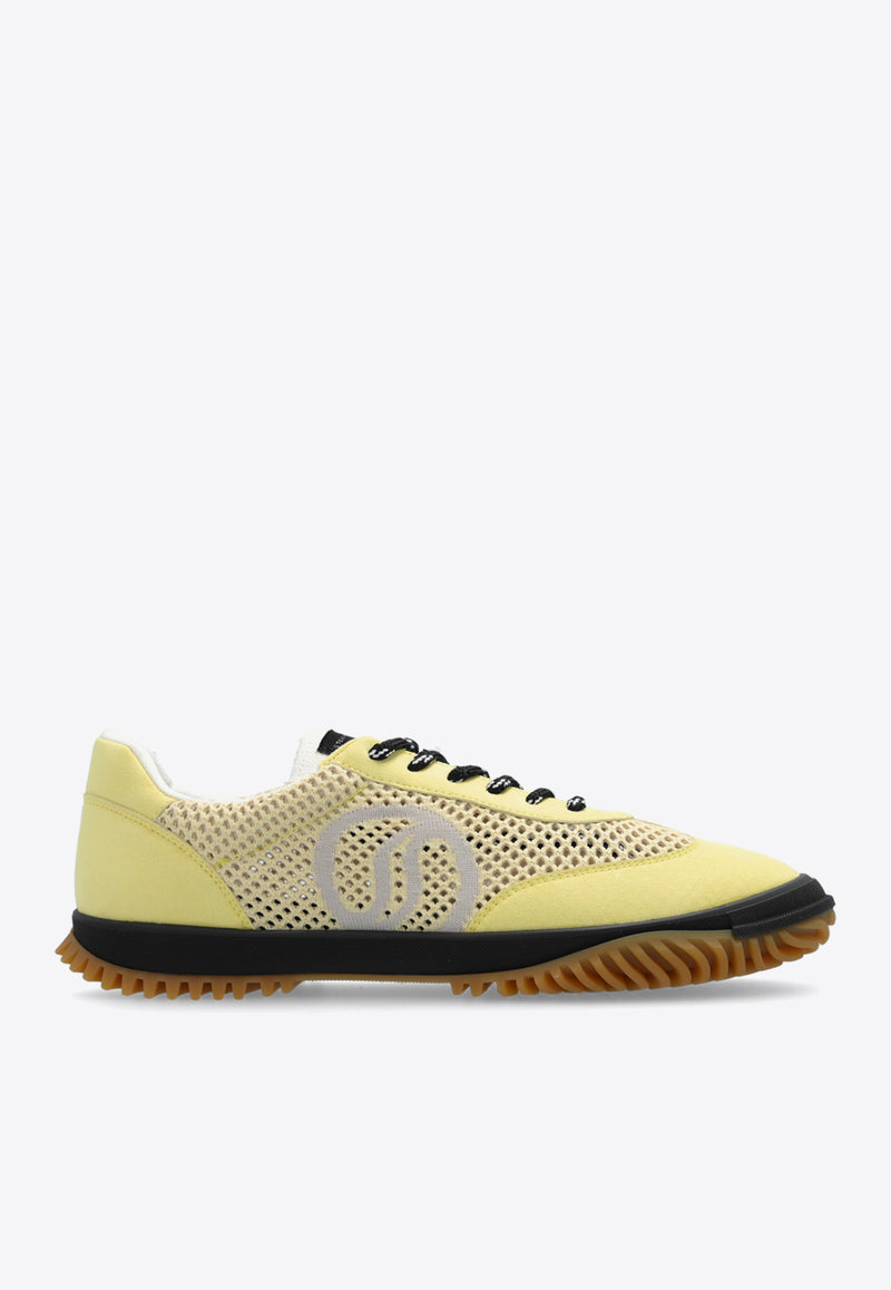 Stella McCartney S-Wave Sport Paneled Sneakers Yellow 810414 E00191-9223