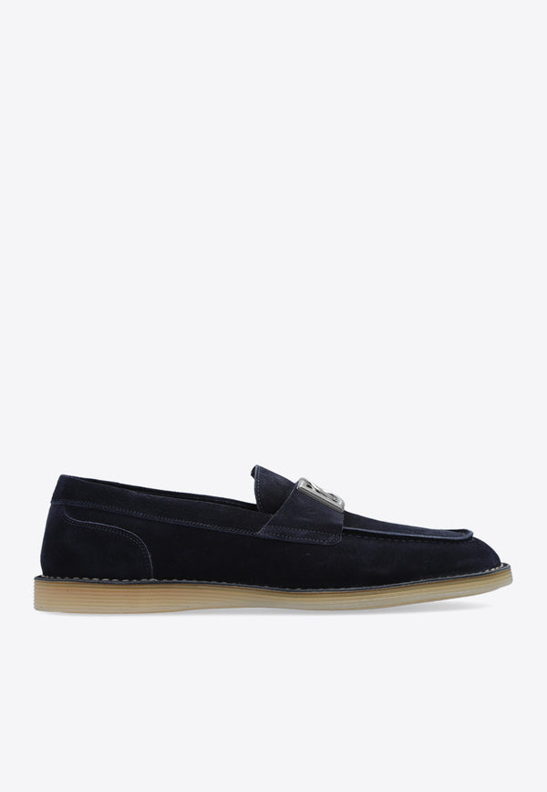 Dolce & Gabbana New Florio Suede Loafers A50601 AS707-86115