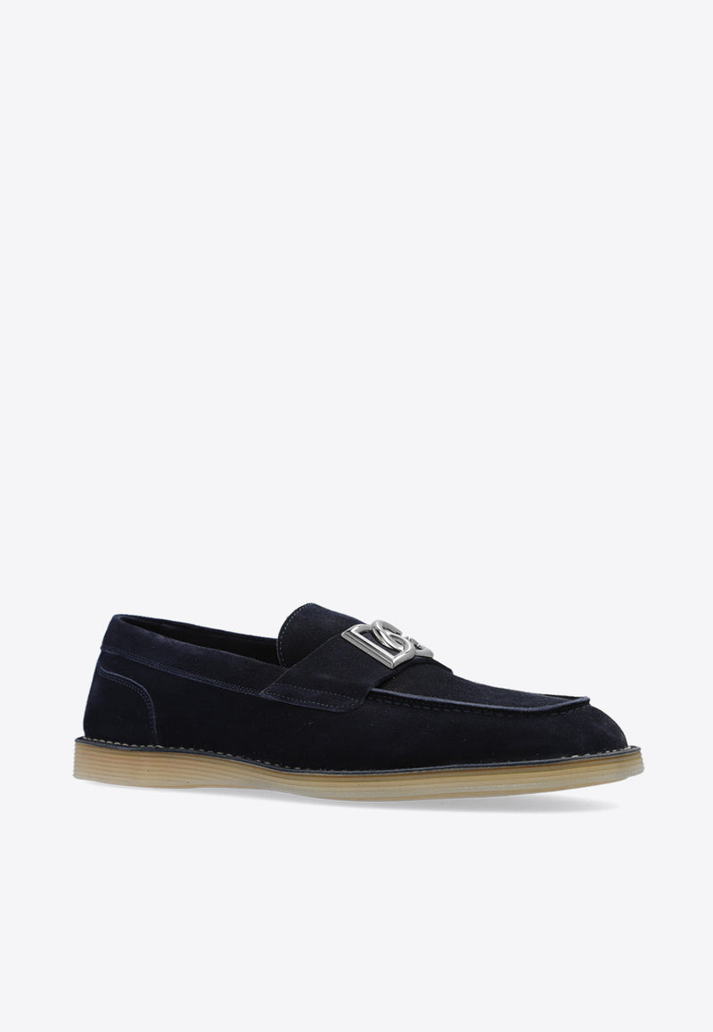 Dolce & Gabbana New Florio Suede Loafers A50601 AS707-86115