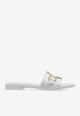 Chloé Marcie Leather Slides CHC24S00U H3-122