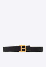 Balmain Logo-Buckle Leather Belt DN1WJ000 LVTL-0PA