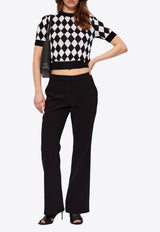 Balmain Straight-Leg Tailored Pants DF1PP250 VB00-0PA