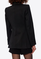 Dolce & Gabbana Double-Breasted Twill Turlington Tuxedo Jacket F29EYT FUBGC-N0000