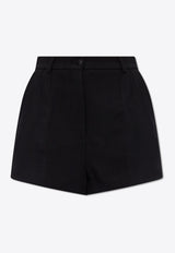 Dolce & Gabbana Wool High-Rise Shorts FTC3BT FUM07-N0000