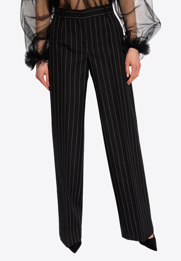 Dolce & Gabbana Pinstripe-Pattern Wool Pants FTC31T FR20A-S8051