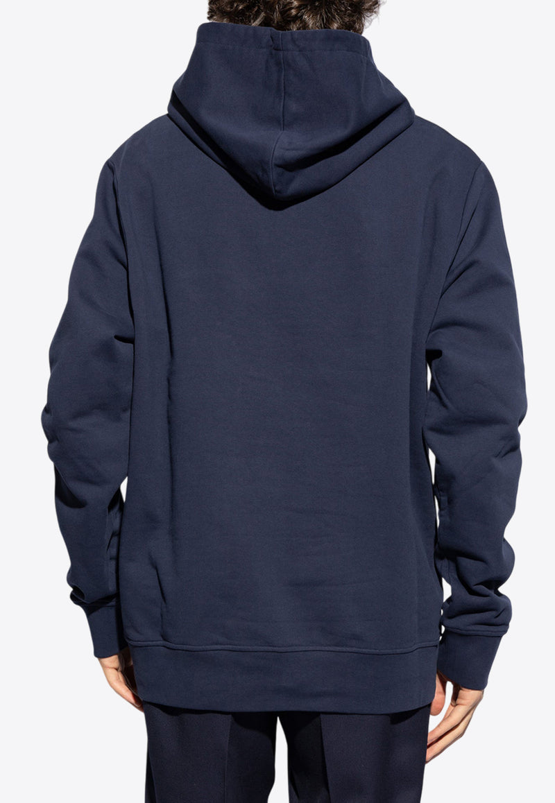 Balmain Logo-Printed Hooded Sweatshirt DH1JT047 JB53-6UB