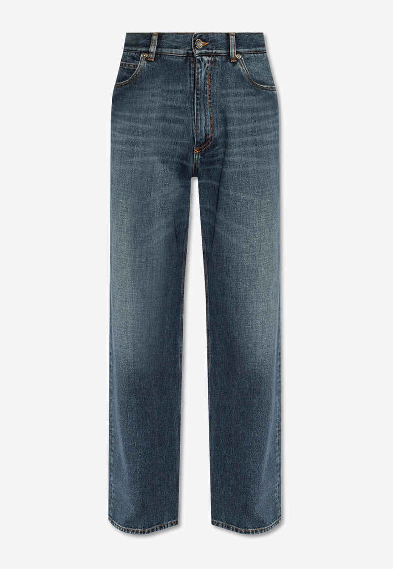 Oversized High-Waist Jeans  Dolce & Gabbana GWVNXD G8KE5-S9001 Blue