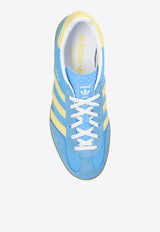 Adidas Originals Gazelle Indoor Low-Top Sneakers IE2960 M-SEBLBU ALMYEL FTWWHT Blue