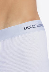 Fine-Rib Branded Boxers  Dolce & Gabbana M4C13J ONN96-W0800 White