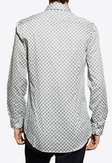 Etro Paisley-Print Long-Sleeved Shirt MRIB0001 99SA5B2-X0800 White