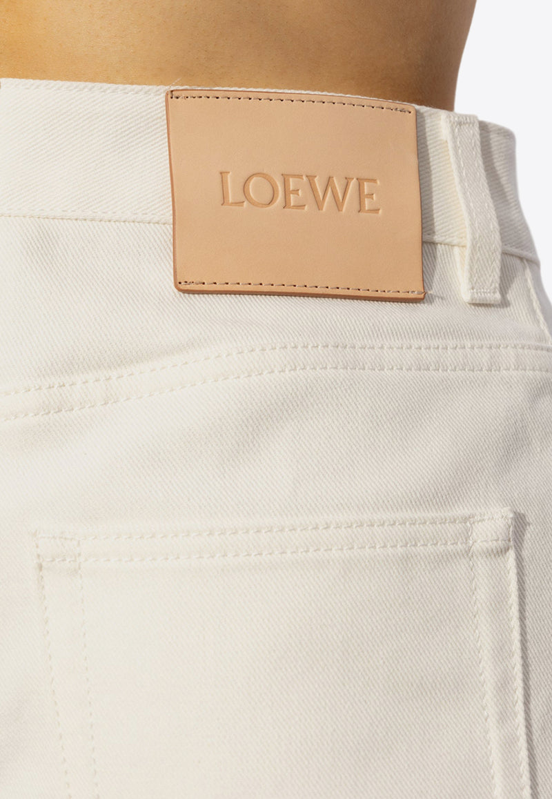 Loewe Essential Wide Jeans S540Y11X69 0-WHITE Cream