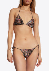 Etro Paisley-Print Halterneck Bikini Set WRPB0008 99IAS10-X0810 Multicolor