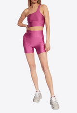 Adidas Originals One-Shoulder Cropped Top Pink IT9725 0-SEPULI