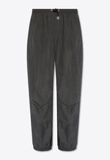 Adidas Originals Nylon Parachute Track Pants Black IT6725 0-BLACK