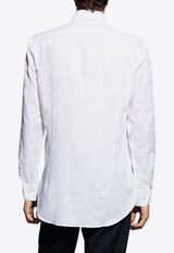 Etro Paisley-Jacquard Long-Sleeved Shirt MRIB0001 99TJ536-W0800 White