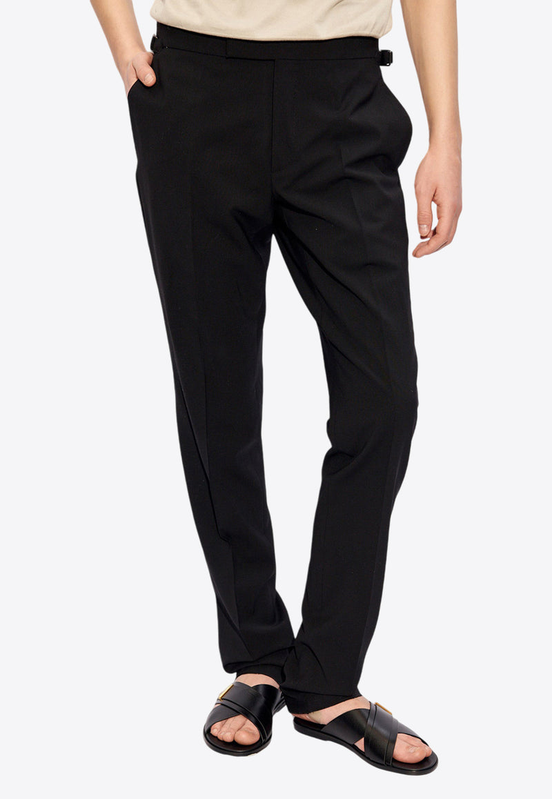 Tom Ford Wool Pleated Pants Black PLSS01 WES01-LB999