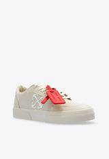 Off-White New Low Vulcanized Canvas Sneakers Beige OWIA288S24 FAB001-0301