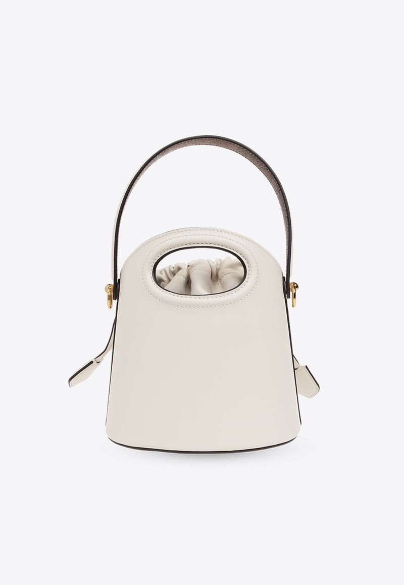 Mini Saturno Leather Shoulder Bag  Etro WP1E0001 AU021-W1889 Cream