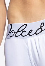 Dolce & Gabbana Logo Waistband Boxers White M4F34J ONP20-W0800