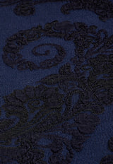 Etro Paisley Jacquard Short-Sleeved T-shirt Blue WRKE0134 AV357-X0887