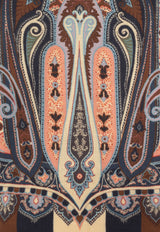 Etro Paisley Print Cashmere-Blend Scarf Multicolor WATA0005 AV489-S9000