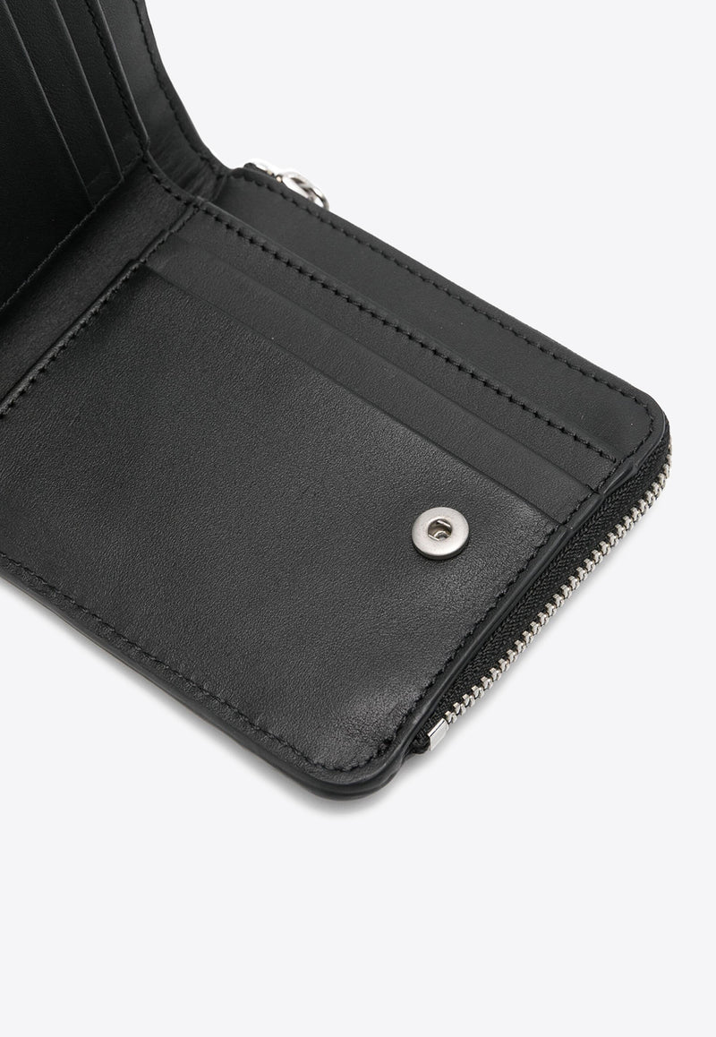 Y-3 Logo Print Zipped Wallet Black IY4061_BLACK