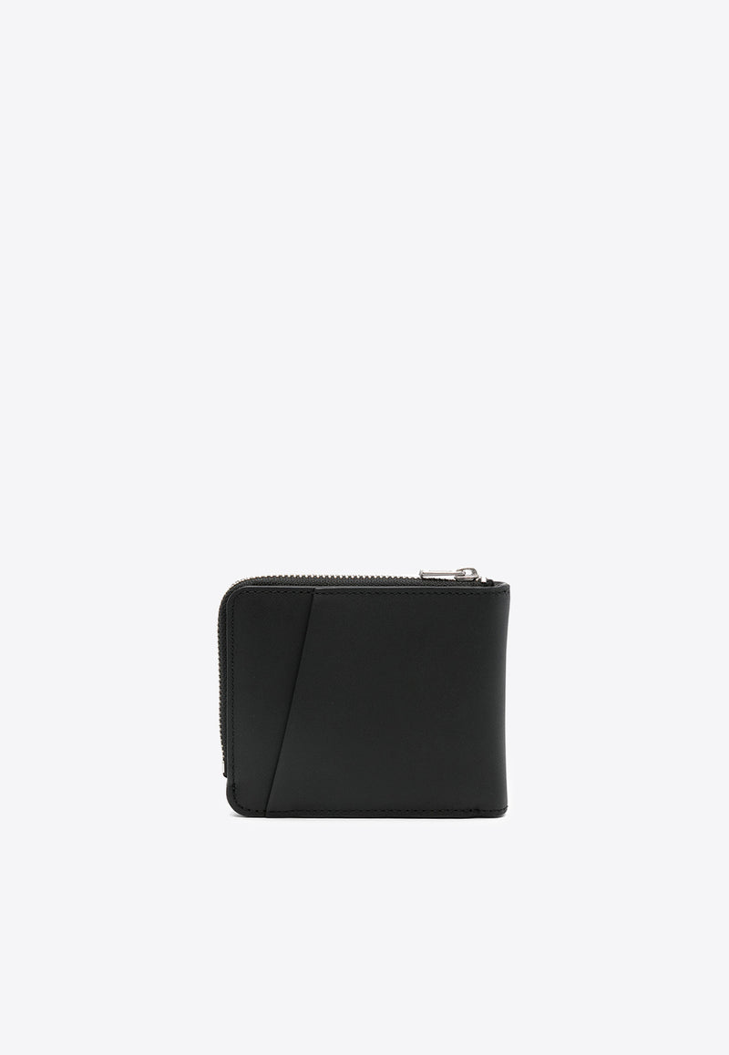 Y-3 Logo Print Zipped Wallet Black IY4061_BLACK