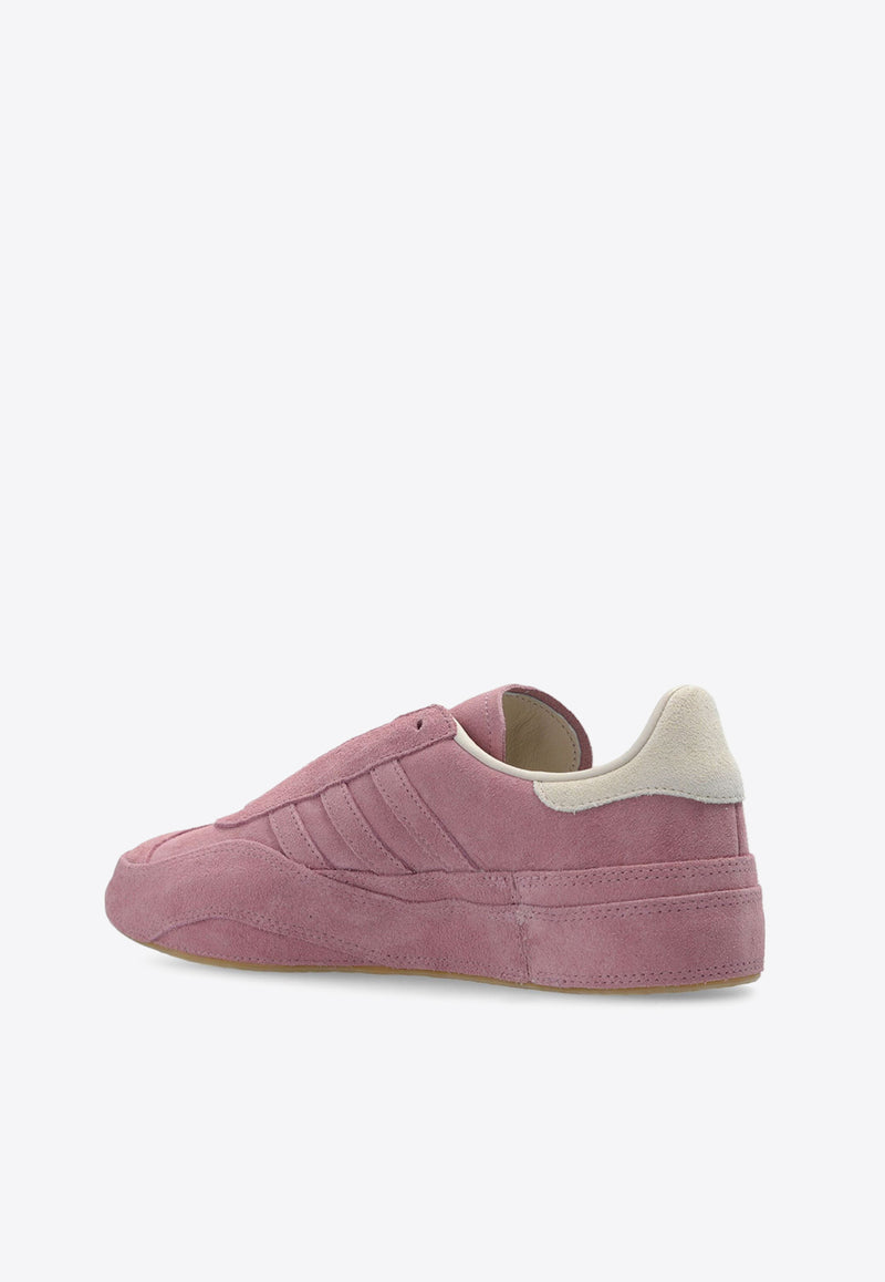 Adidas Y-3 Gazelle Suede Low-Top Sneakers Mauve JI2067_PINK