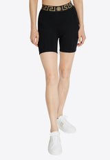 Versace Greca Border Mini Shorts Black 1016402 1A11143-1B000