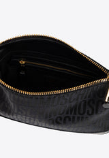 Moschino Monogram Shoulder Bag Navy 2426M A7430 8268-1555