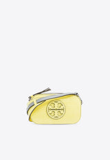 Tory Burch Mini Miller Crossbody Bag in Croc-Embossed Leather Yellow 158490 0-700