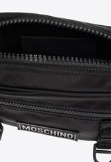 Moschino Logo Patch Belt Bag Black 242Z2 A7716 8228-1555