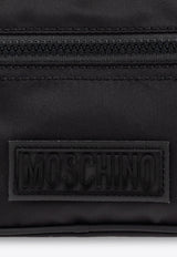 Moschino Logo Patch Belt Bag Black 242Z2 A7716 8228-1555