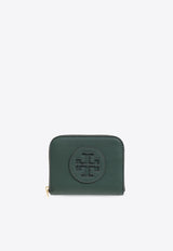 Tory Burch Small Ella Bio Zip Wallet Olive 157505 0-312