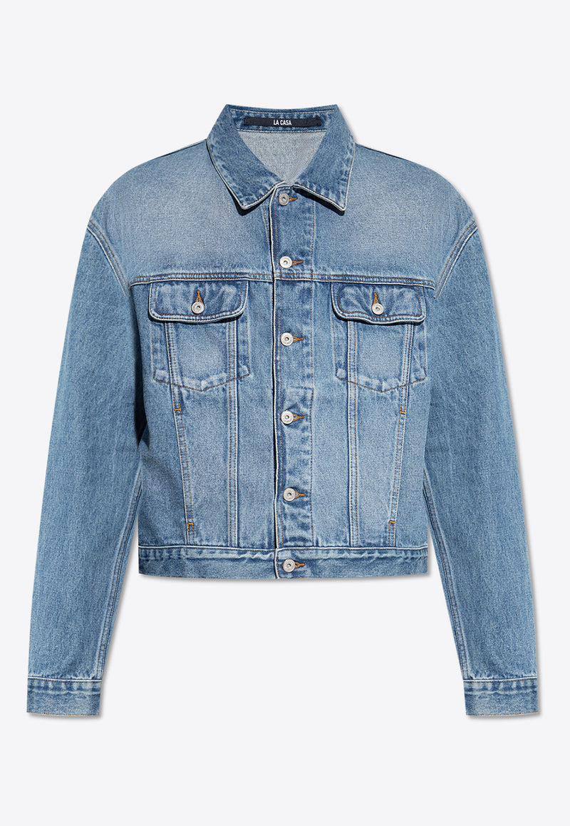 Jacquemus La Veste De-Nîmes Denim Jacket Blue 246DE027 1513-33C