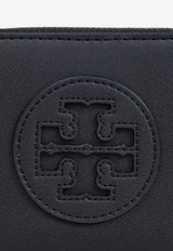 Tory Burch Small Ella Bio Zip Wallet Black 157505 0-001