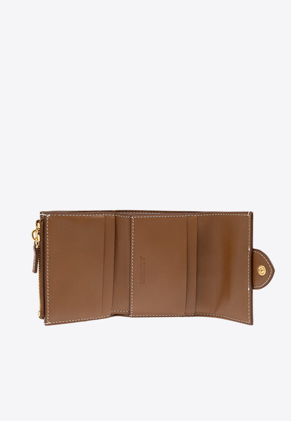 Jacquemus Le Bambino Leather Wallet Brown 233SL119 3072-811