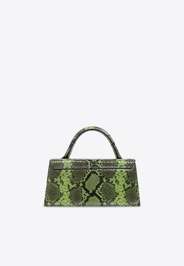 Jacquemus Python-Embossed Leather Le Chiquito Long Shoulder Bag 213BA004 3198-550