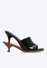 Jacquemus Les Doubles 110 Leather Mules Black 243FO160 4308-9BB