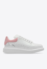 Alexander McQueen Oversized Leather Sneakers White 758982 WIFTK-8792