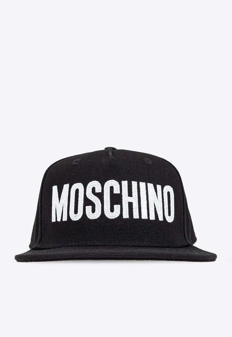 Moschino Logo Embroidered Baseball Cap Black 242Z2 A9205 8266-0555